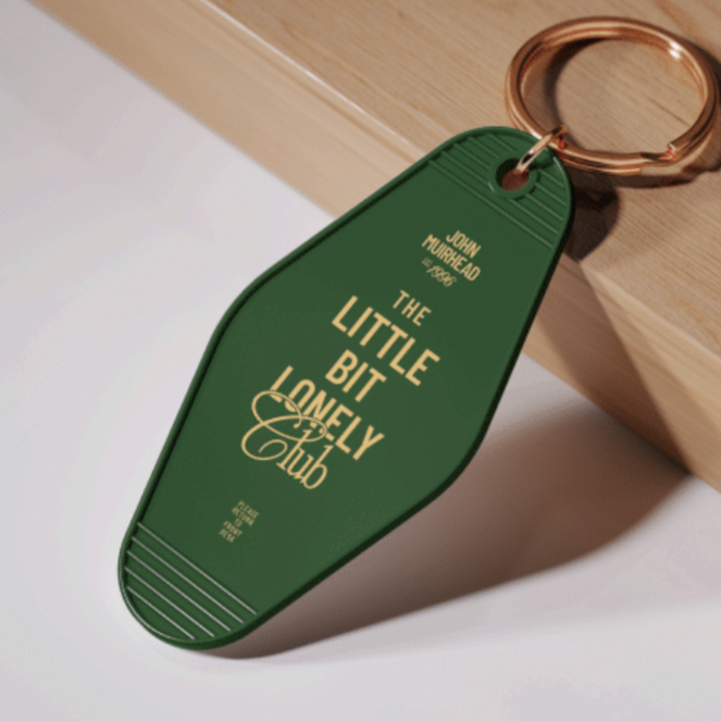 'Little Bit Lonely Club' Key Tag